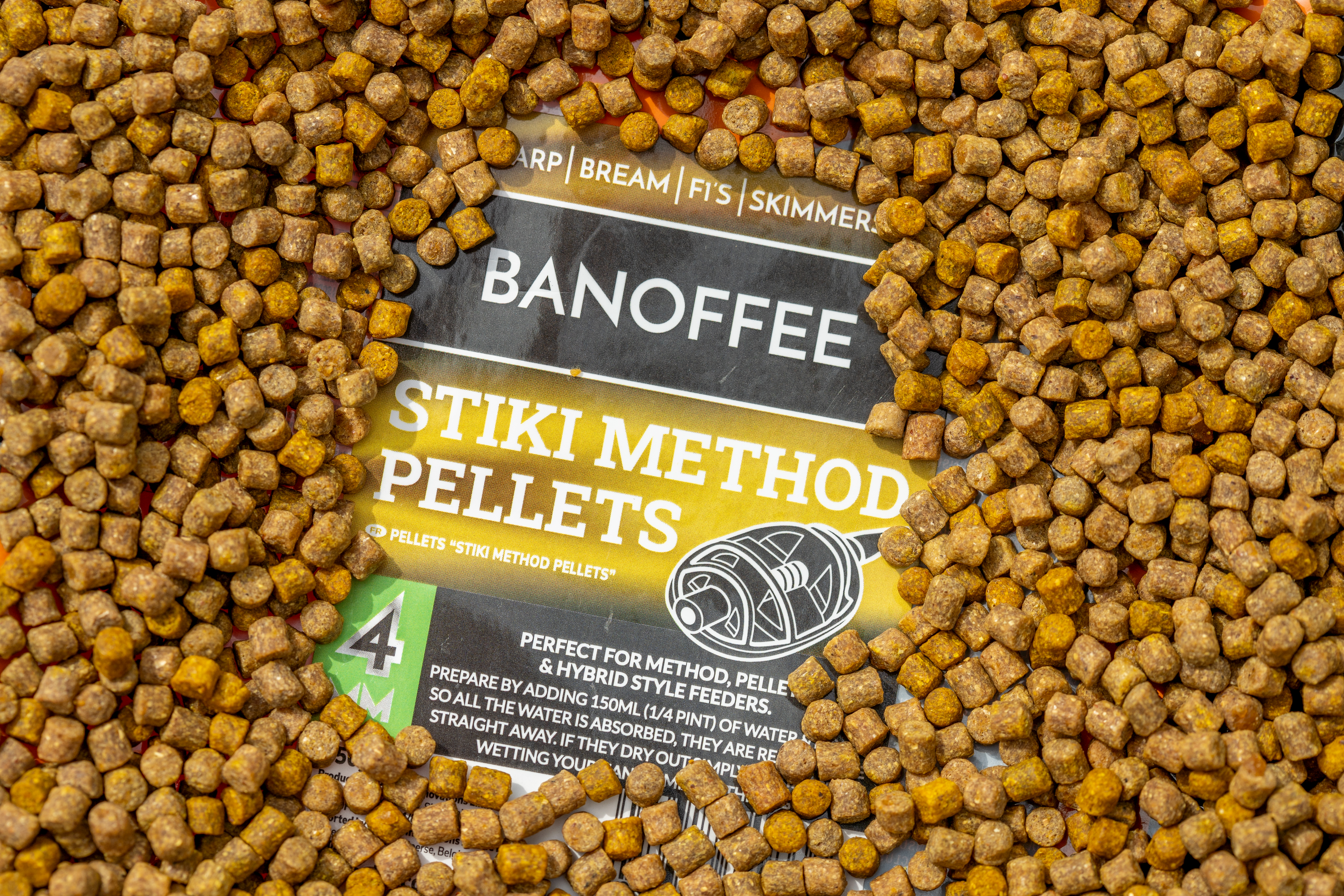 Pellet Sonubaits Stiki Method Banoffee &ndash; Esca Adesiva Metodo, Gamma Completa