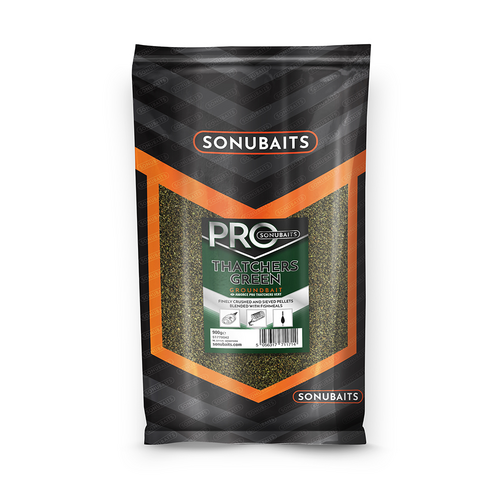 Sonubaits Thatchers Green Groundbait – 900g, Amorce Verte, Match Fishing, Neuf