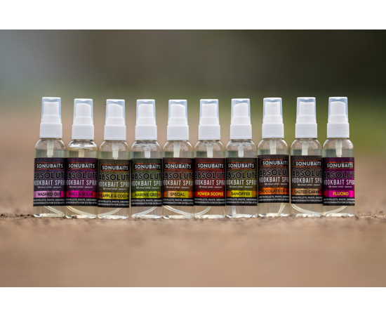 Spray per esche assolute
